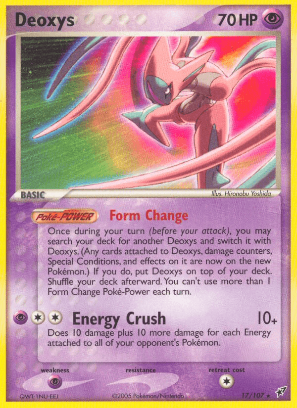 Deoxys card