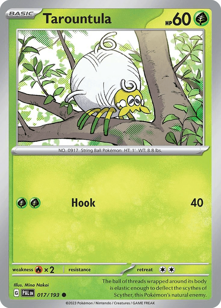 Tarountula card