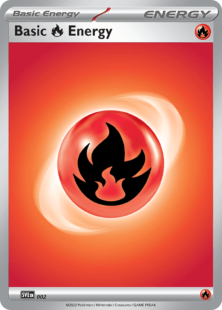 Basic Fire Energy card